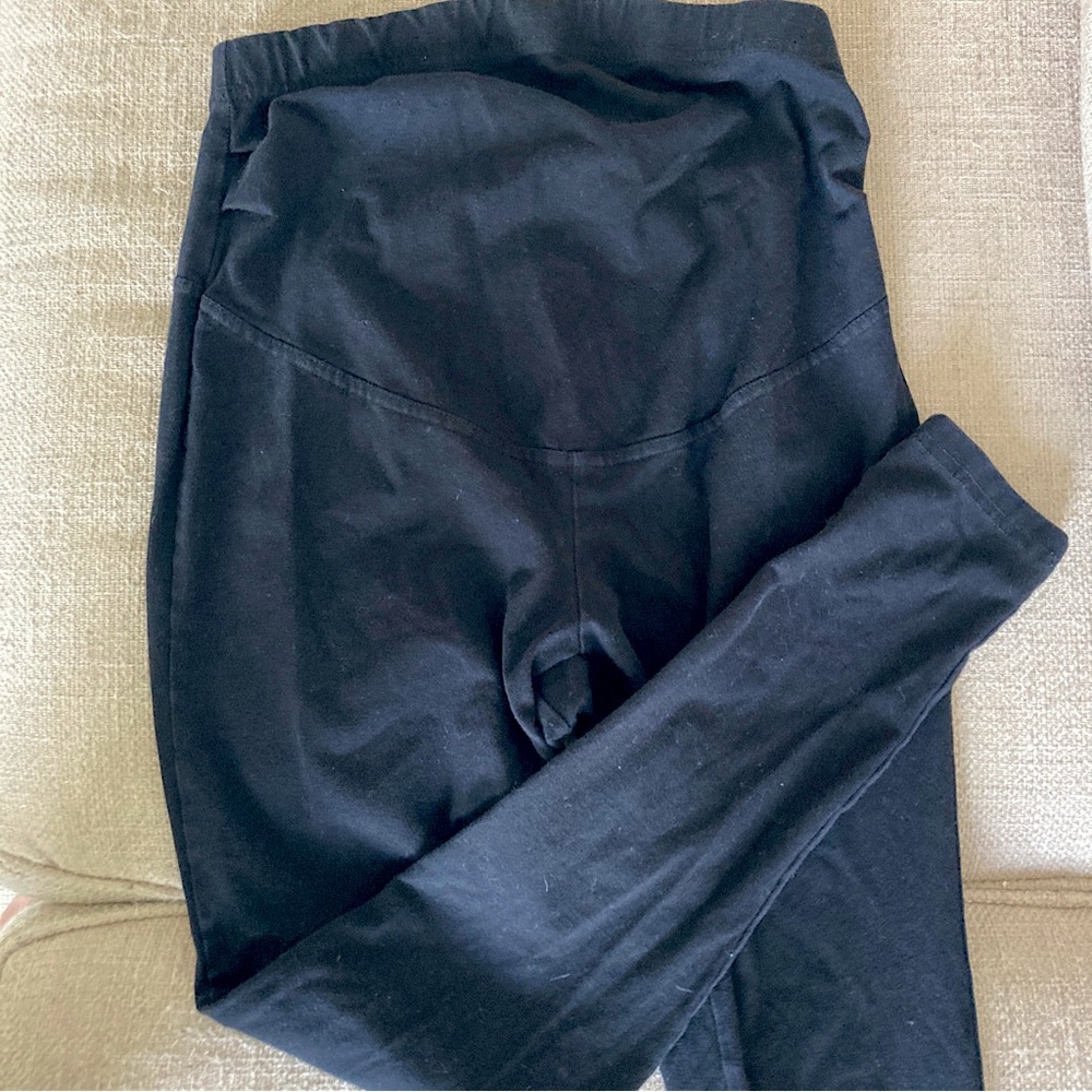 Women’s Maternity Leggings Black Pact Organic Size Small